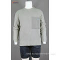 Men's cotton waffle long sleeve t-shirt